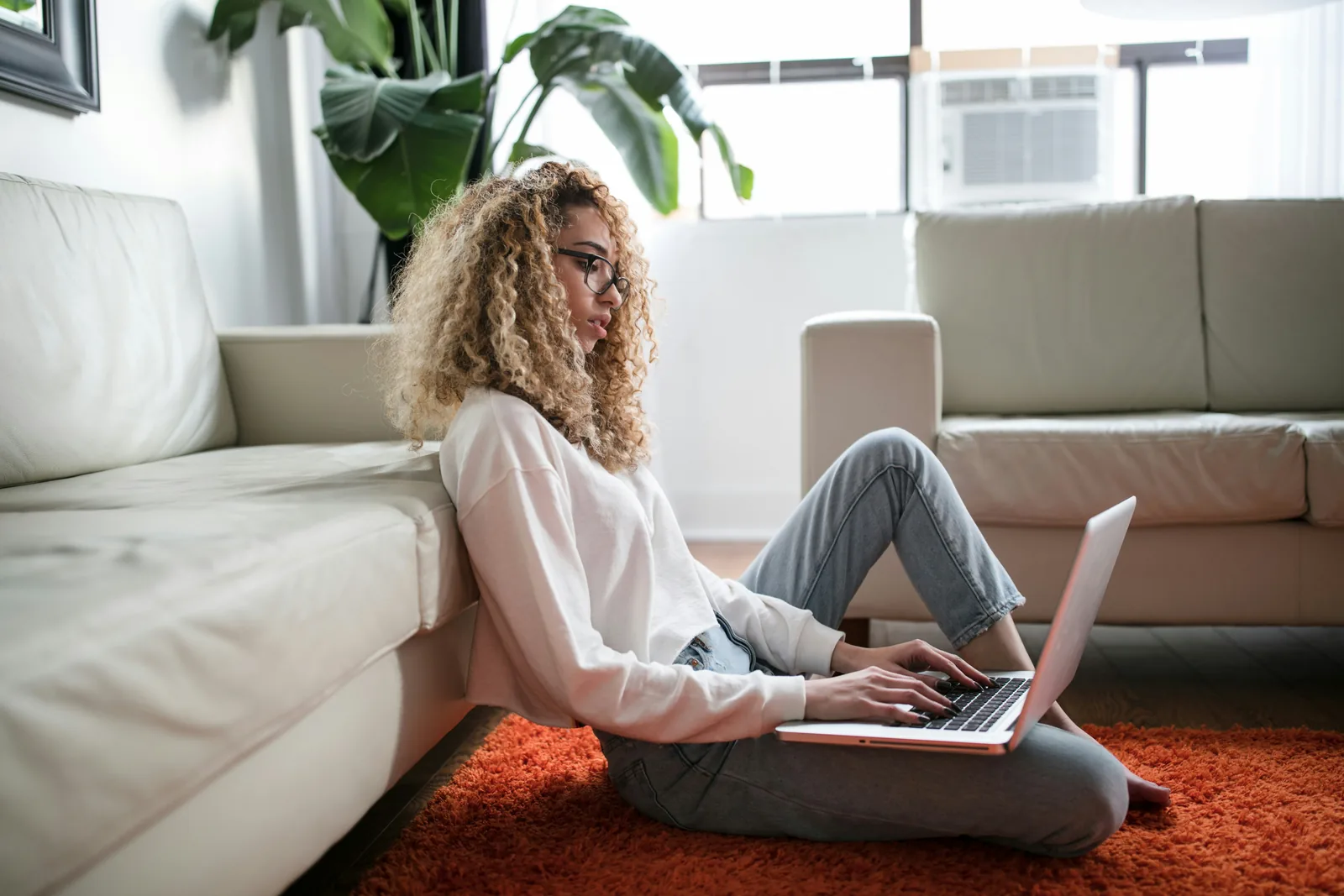 woman working - Types of Product Photography
